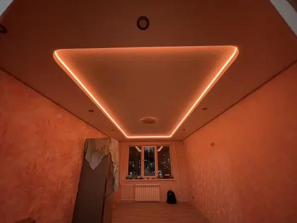 Натяжной потолок — пример работы в Чебоксарах