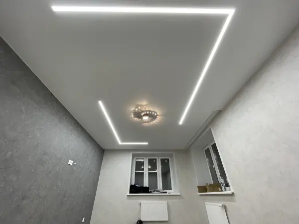 Натяжной потолок — пример работы в Чебоксарах